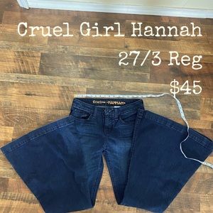 Cruel Girl Denim Hannah Flare Jeans